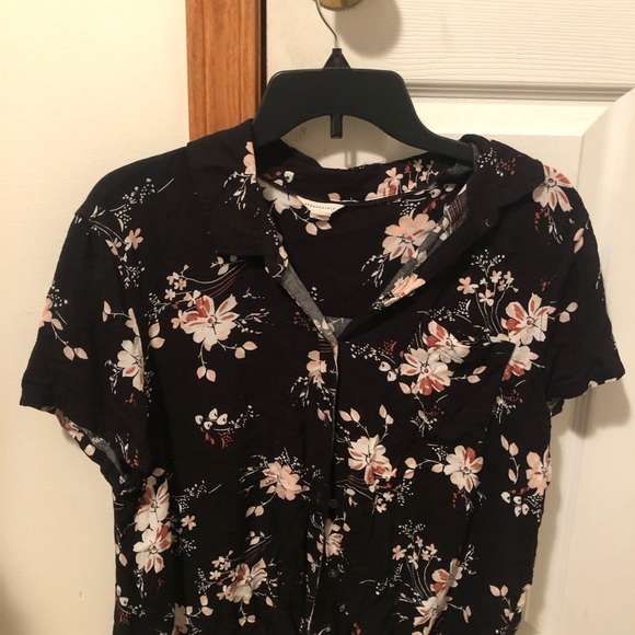 Floral crop top - Picture 1 of 2